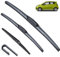 Autopixl 3-teiliges Scheibenwischer-Set für vorne und hinten, kompatibel mit Chevrolet Spark M300 2009–2015, 21+16+12 Windschutzscheibe, Fenster
