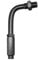 GZYF Universal 90 Degree Throttle Cable Adjuster Bendy Cable Guide Motorcycle, Black