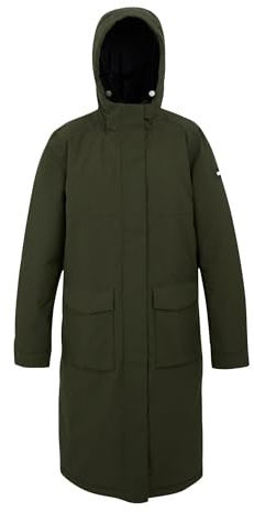 Regatta Yarli Damen-Jacke, Dunkles Khaki/Schwarz, 42