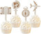 Sursurprise Cupcake-Topper mit Reisemotiven, aus Holz, Flugzeugkoffer, Kuchendekoration für Reisen, Abenteuer, Party, Dekoration, Geburtstag, Babyparty, Zubehör, 16 Stück