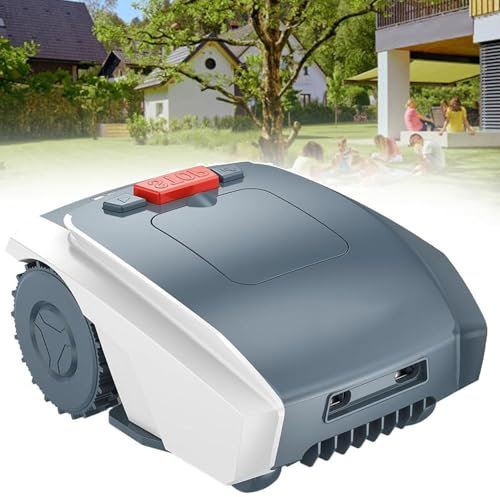 RESKIU Robot Tagliaerba Perimetrale Wireless 1500 ㎡,Rasaerba Robotizzato Automatico,Confine Virtuale,Controllo Tramite App,Silenzioso,Gestione Multizona Altezze di Taglio 20-55mm