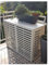 Cache Climatiseur Extérieur en Aluminium | Toutes Les Tailles et Couleurs (Blanc RAL 9010, 70 H x 90 L x 50 P)