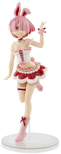 Anime Figuren, Ra-m Figuren Statue,Re Zero Action Figuren, Starting Life in Another World, Ra-m Action Figure, 8.2inch Anime-Kollektion, Puppe Desktop-Ornamente, Geschenke für Anime-Fans, Kinder -Rosa