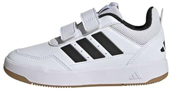 adidas Unisex Kinder Tensaur Sport 3.0 Hook and Loop Kids Shoes, FTWR White/Core Black/Gum10, 36 2/3 EU