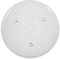 Hoement Replacement Microwave Glass Plate Turntable Tray Shaped Base Microwave Accessory for Cooking Easy to Clean and Install for Home Kitchen Use