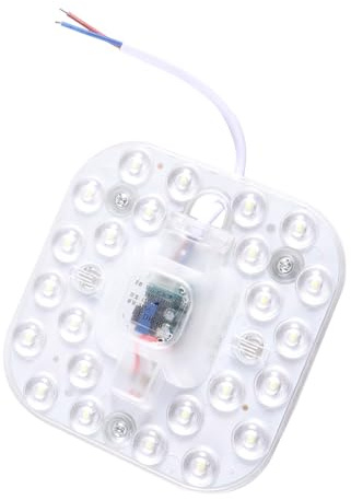 WOONEKY Módulo 2835 6000k de 220v 960lm Blanco LED Techo Smd 12w | PC Duradero, Legs Magnéticas Integradas, Reemplazo para Plafón de Superficie