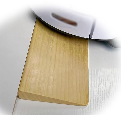 SMELEDFCFK Holz Schwellenrampen Für Rollstuhl, Hoch 1cm-5cm Türschwellenrampe, Massivholz Bordsteinkanten Rampe Für Haustür, Türschwelle, Unebenen Boden(50x13x2.5cm)