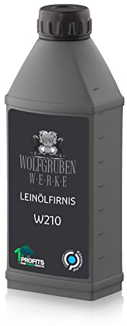 Leinölfirnis 1L Holzöl farblos Leinöl lebensmittelecht Holzpflegeöl W210