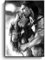 Blanriguelo Leinwandbilder Indian Strong Man Schwarz Weiß Wandbild Wandkunst Poster und Drucke Wohnzimmer Büro Wohnkultur 60 x 90 cm Noframe Frameless