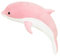 Surakey Peluche a forma di delfino 50 cm – dolce peluche delfino, cuscino per bambole, giocattoli per bambini, ragazze, ragazzi, amici, rosa