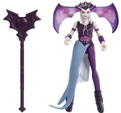 Masters of the Universe HBL72 - He-Man and The Masters of the Universe Evil-Lyn Actionfigur, basierend auf der Zeichentrickserie zum Nachspielen, bewegliche MOTU Kampffiguren, für Kinder ab 4 Jahren