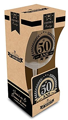 STC Coffret Verre A VIN 50 Ans