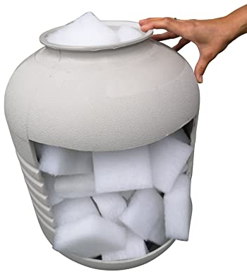 PureFlow® Pool 3D Filter - 1280g ersetzen bis zu 130kg Glas/Sand - für alle Sand- und Glasfilterkessel geeignet