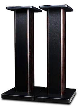 Ddasam Pies para Altavoces(60cm) Soporte Altavoz Soporte de Altavoz para Altavoces Home-Cinema HiFi Bookshelf Box y Satélite y Anti-caída Reposapiés Antideslizante en la Parte Inferior