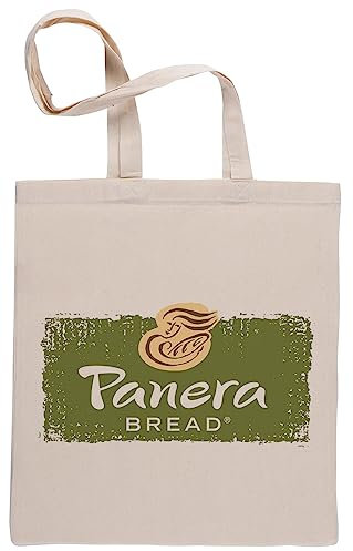 Panera Bread Bolsa De Compras Shopping Bag Beige