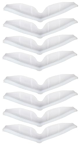 Lurrose Geschmückt 8 Stück Anti-Beschlag-Gesichtszubehör Brillen Anti-Beschlag Nasensteg-Pads Gesichtsbedeckung Nebelschutz Silikon-Nebelschutz Masken Nebelschutz Innenmaske Nebelschutz