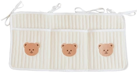 Nette Krippe Organizer Multifunktionale Hängende Aufbewahrungstasche Windel Organizer Tasche Für Baby Krippe Zaun Kinderwagen Auto Zum Aufhängen Krippe Tasche