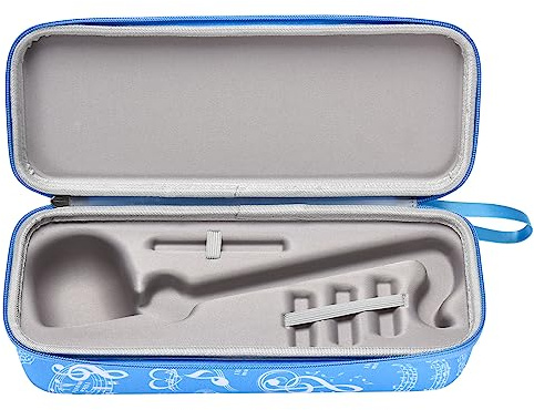 Adorable Otamatone Electronic Storage Bag Musical Instrument Container Storage Holder Protective Box Travel Storage Closure Lightweight Carrying Storage Case Print