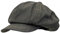 Perfeclan lässige Ballonmütze für Damen, Schirmmütze Kappe Barett Maler Mütz Bakerboy Schiebermütze Newsboy Cap Cabbie-Mütze, Elastischer Rückseite, mit Schirm Frühling-Sommer, Khaki grau