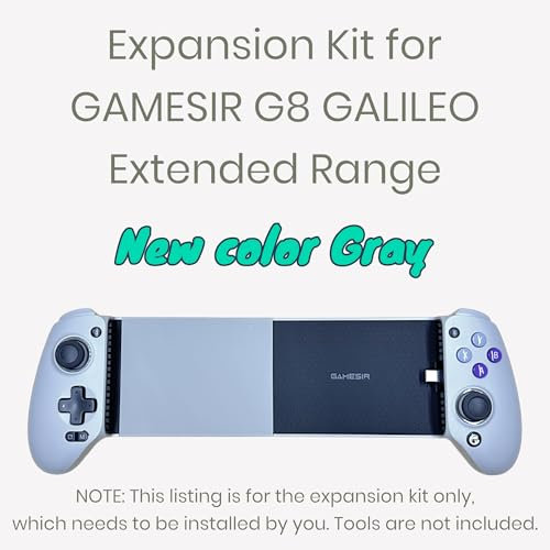 Expansion kit for GAMESIR G8 GALILEO Controller for tablets - (Extended Range 4 to 13.7 inches) THIS IS NOT A CONTROLLER; IT IS JUST AN EXPANSION KIT THAT NEEDS TO BE INSTALLED BY YOU