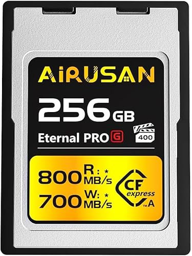 CFexpress Type A Card 256GB, CFexpress Type A Memory Card Up to 800MB/s Read and 700MB/s Write Compatible with Sony Alpha Sony FX Cameras for 4K 120P,8K 30P Recording Video/Photo