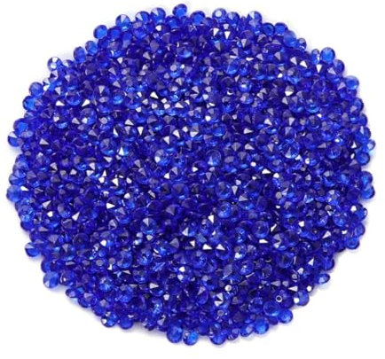 ULDIGI 1000stücke Transparente -diamanten Für Hochzeitsdeko Tischstreuung Und Vasenfüllung Dunkelblau Für Feiern Bastelprojekte Und Kreative Dekorationen