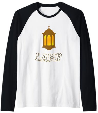 Lampenmotte passendes Halloween-Paar-Party-Kostüm Geschenk Raglan