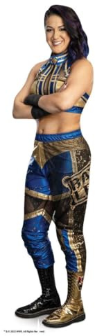 SC4582 WWE Bayley Three Shelf Top Cardboard Cut Outs Height 31cm - Ideal for WWE Theme, Parties, Birthdays & Fans, Room Decorations & Events