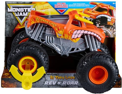 Monster Jam Spielzeugfahrzeug Truck Rev n Roar EL Toro Loco