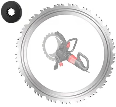 Lame De Scie Circulaire Pour Béton, Lame De Scie Circulaire Spéciale Pour Béton Équipée De Roues D'entraînement, De Dents De Scie Trapézoïdales Et D'arêtes De Coupe Tranchantes Pour Le Béton, Le Bois