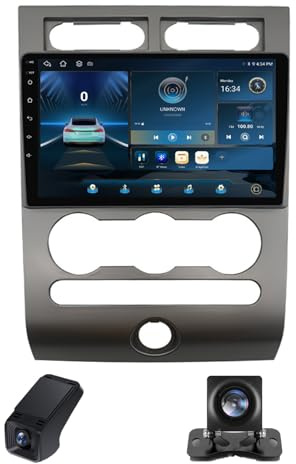 9 Inch 2 din Car Stereo,for Ford Expedition 3 U3242 U3542 U324 U354 2006-2017 with Wireless Carplay and Android Auto Touch Screen/with Backup Camera/FM Audio Receivers/GPS Navigation(C30 Pro)