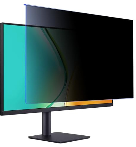 PRSPR 34 Inch Blue Light Blocking Hanging Screen Protector Panel, Anti-Glare Eye Protection Acrylic Filter for Widescreen LED LCD PC Monitor, 16:9 Aspect Ratio, Removable Hanging Type