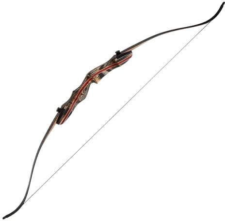 Penthalon Hero 66 Zoll Take Down Recurve Sportbogen – Zerlegbarer Outdoor- & Trainingsbogen aus Actionwood & Ahorn – Ergonomischer Griff – Rechts- oder Linkshand – 12 bis 40 lbs