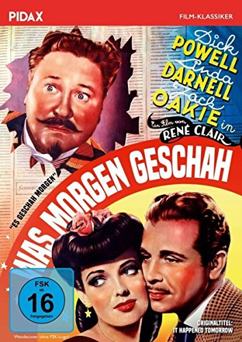 Was morgen geschah (It Happened Tomorrow) / Starbesetzter und mit zwei Oscars nominierter Film von René Clair (Pidax Film-Klassiker)