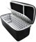 subtel - Coque rembourrée pour JBL Flip 1 Flip 2 Flip 3 Flip 4 Flip 5 - étui de Protection Polyester Noir davec Rangement spécialement conçu pour Le Transport d'enceintes Portables