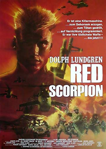 Red Scorpion (1988) | original Filmplakat, Poster [Din A1, 59 x 84 cm]