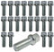 20 Radschrauben Radbolzen Kugelbund M12x1,5 50mm kompatibel mit Audi Mercedes-Benz Smart VW