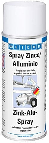 WEICON Spray Zinco/Alluminio 400ml - Antiruggine e protezione anticorrosione per metalli