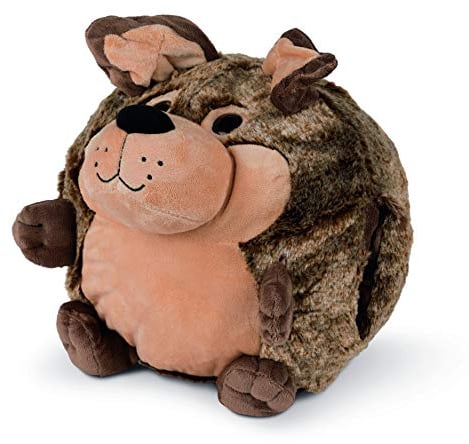 COZY NOXXIEZ Plush Hand Warmer - Farm Animals - Childrens Cute Pillows, Fluffy Soft Plushies, Reusable Animal Cushion Presents for Girls, Boys, Babies (Dog)