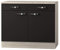 OPTIFIT Kult Küchen-Unterschrank incl. ARBEITSPLATTE »Faro«, grau, 100 cm breit, U106-9+KUFR