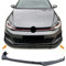 Front Spoilerlippe Schwarz mit ABE für VW Golf 7 GTI Limousine 12-21