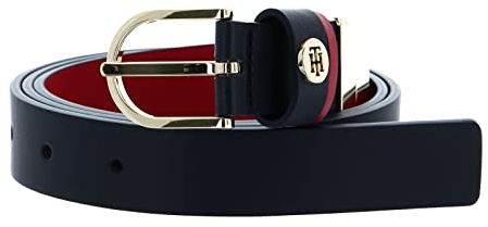 TOMMY HILFIGER Classic 2.5 Reversible Belt W80 Desert Sky Primary Red Mix