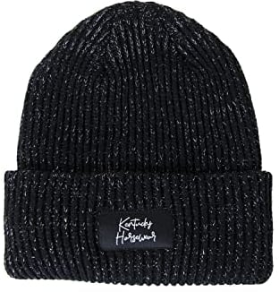 Kentucky Horsewear Mütze Glitzer, Farbe:schwarz, Einheitsgröße