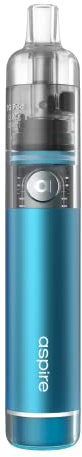 Aspire Cyber G Sigaretta Elettronica a Penna per Svapo di Guancia Senza Nicotina - Pod Mod Kit Trasparente con Circuiti a Vista, Led Colorati e Ricarica Rapida USB-C 1A (BLUE)