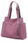 JIANLINST Damen Handtasche Shopper Multi-Pocket Tote Handtasche Henkeltasche Lässige Schultertasche Rosa