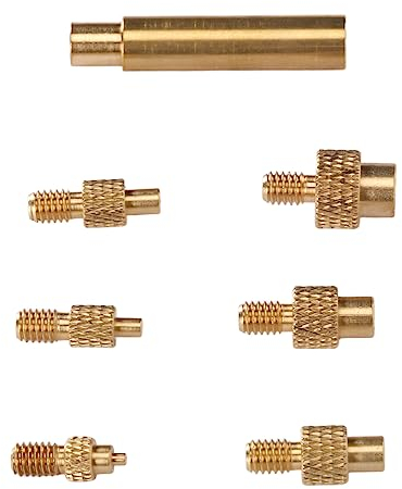 Set di punte per inserti termici, M2 M2.5 M3 M4 M5 M6 1/4 di pollice M8 936 punte universali per saldatori Punte per saldatura in ottone facili da usare Parti stampate in 3D