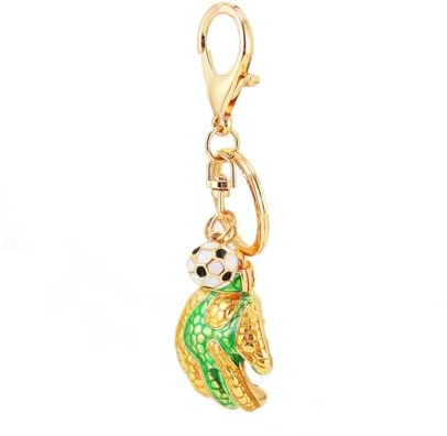ARFUKA Schlüsselanhänger Fußballhandschuhe Autoschlüsselanhänger Schlüsselring Weihnachten Geburtstag Geschenk für Damen und Herren