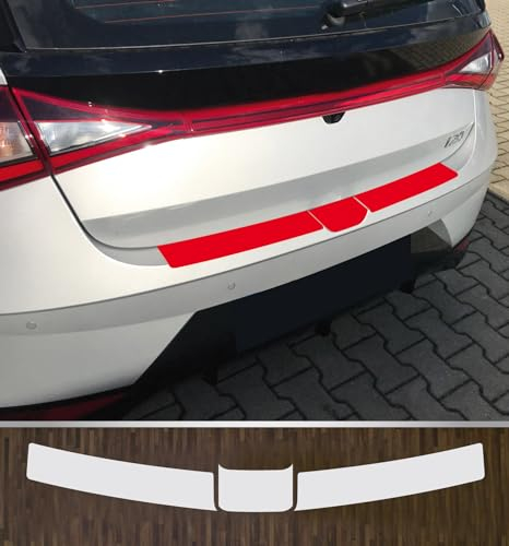 kompatibel mit Hyundai i20 ab 2020 passgenaue Lackschutzfolie Ladekantenschutz transparent