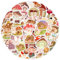 TIESOME 60 Stück Niedliche Pilze Aufkleber, Mushroom Sticker Set Wasserdicht Vinyl Sticker Schöne Aufkleber für Laptop Skateboard Journal Tassen Fahrrad Scrapbook Koffer Motorrad Helme
