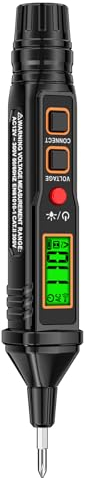 Aicevoos A3 Voltage Tester/Screwdrivers with Range AC 12V-300V, Live/Null Wire Tester, Electrical Tester with Flashlight, Buzzer Alarm, Wire Breakpoint Finder
